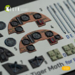DH.81A Tiger Moth - Interior 3D Decal with 3D printed parts for ICM kit (1/32) - Image 2