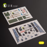 Mirage 2000C - interior 3D decals for Kitty Hawk/Zimi models kit (1/32)