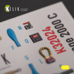 Mirage 2000C - interior 3D decals for Kitty Hawk/Zimi models kit (1/32) - Image 4