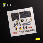 F-117A - Type 1 interior 3D decals for Trumpeter kit (1/32) - Image 3