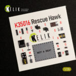 HH-60H Rescue Hawk interior 3D decals for Kitty Hawk / Zimimodel (1/35) - Image 4