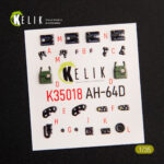 AH-64D Apache interior 3D decals for Takom kit (1/35) - Image 4