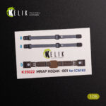 Kozak-001 Ukrainian MRAP 3D decals for ICM  kit (1/35) - Image 2