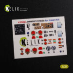 “HUMVEE” HMMWV M1036 with TOW Desert version Interior 3D Decal for Italeri kit (1/35) - Image 2