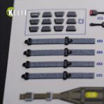 “HUMVEE” HMMWV M1036 with TOW Desert version Interior 3D Decal for Italeri kit (1/35) - Image 5