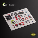 “HUMVEE” HMMWV M1036 with TOW Nato green version Interior 3D Decal for Italeri kit (1/35) - Image 2