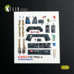 FW-190A-6 - interior 3D decals for Border Models kit (1/35)