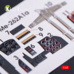 ME-262A1 interior 3D decals for Tamiya kit (1/48) - Image 3