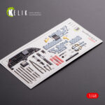 A-37B Dragonfly interior 3D decals for Trumpeter kit (1/48)