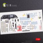 A-37B Dragonfly interior 3D decals for Trumpeter kit (1/48) - Image 2