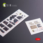 A-1J Skyraider interior 3D decals for Tamiya kit (1/48)