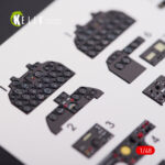 F-82 (F,G) Twin Mustang interior 3D decals for Modelsvit kit (1/48) - Image 4