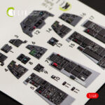 F-16I Sufa interior 3D decals for Kinetic kit (1/48) - Image 2