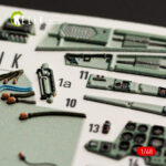 SU-27UB Flanker interior 3D decals for GWH kit (1/48) - Image 5