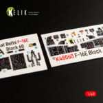 F-16E Desert Vipers Block 60 interior 3D decals for Kinetic kit (1/48)