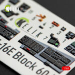 F-16E Desert Vipers Block 60 interior 3D decals for Kinetic kit (1/48) - Image 5