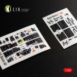 F-16F Desert Vipers Block 60 interior 3D decals for Kinetic kit (1/48)