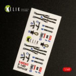 F-14D  Tomcat  interior 3D decals for Tamiya kit (1/48) - Image 2