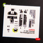 F-18C Hornet interior 3D decals for Hasegawa kit (1/48) - Image 3