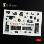 F-14A Tomcat  interior 3D decals for Italeri  kit (1/48) - Image 2