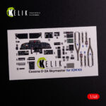O-2A Skymaster interior 3D decals green decoration type for ICM  kit (1/48) - Image 2