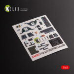 F-16A/C - interior 3D decals for Academy  kit (1/48)