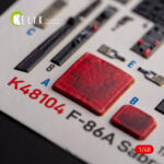 F-86A Sabre -  interior 3D decals for ClearProp kit (1/48) - Image 3