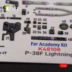 P-38F "Lightning" - interior 3D decals for Academy kit (1/48) - Image 5
