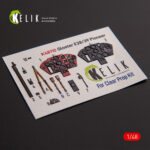 Gloster E28/39 Pioneer - interior 3D decals for ClearProp kit (1/48)