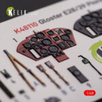 Gloster E28/39 Pioneer - interior 3D decals for ClearProp kit (1/48) - Image 3