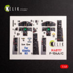 F-104 A/C - interior 3D decals for Kinetic kit (1/48) - Image 3