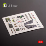 Jas-39 A - interior 3D decals for Italeri kit (1/48) - Image 2