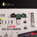 Jas-39 A - interior 3D decals for Italeri kit (1/48) - Image 3