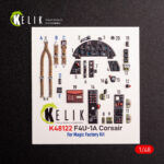 F4U-1A Corsair - interior 3D decals for Magic Factory kit (1/48)