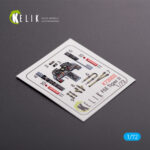 F-5E Tiger II Early series interior 3D decals for Dream Model kit (1/72)