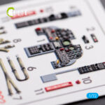 F-5E Tiger II Early series interior 3D decals for Dream Model kit (1/72) - Image 3