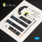 F9F-8 Cougar interior 3D decals for Hasegawa kit (1/72)