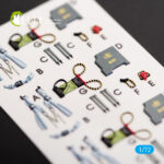 F-4D Phantom II interior 3D decals for FineMolds kit (1/72) - Image 5