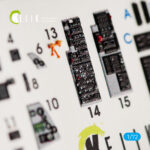 JASDF F-2A Fighter interior 3D decals for FineMolds kit (1/72) - Image 2