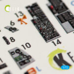JASDF F-2A Fighter interior 3D decals for FineMolds kit (1/72) - Image 5