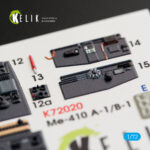 Me-410 A-1/B-1 interior 3D decals for Fine Molds kit (1/72) - Image 4