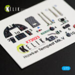Hawker Tempest Mk.V interior 3D decals for Airfix kit (1/72) - Image 3