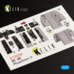 RF-4E "Phantom II" interior 3D decals for Hasegawa kit (1/72) - Image 2