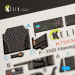 F-35B interior 3D decals for Hasegawa kit (1/72) - Image 4