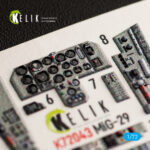 MiG-29 Fulcrum-A 9-12 interior 3D decals for GWH kit (1/72) - Image 2