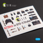 Junkers Ju 87D-3 Stuka - Interior 3D Decal for Special Hobby kit (1/72)