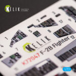 JASDF F-2B Fighter interior 3D decals for FineMolds kit (1/72) - Image 4