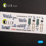 Mirage 2000N - interior 3D decals for Dream Model kit (1/72) - Image 3