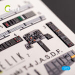 Kawasaki T-4 - interior 3D decals for Hasegawa kit (1/72) - Image 3