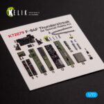 F-84F Thunderstreak interior  3D decals for Special Hobby  kit (1/72)